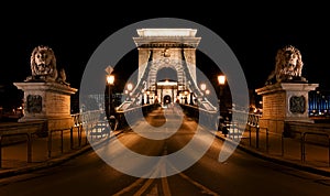 Chain Bridge in Budapest