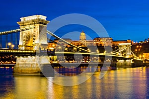 Chain Bridge in Budapest