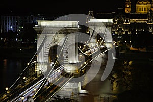 Chain bridge in Budapest