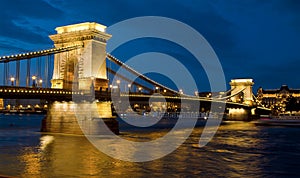 Chain Bridge in Budapest