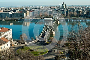 Chain Bridge of Budapest