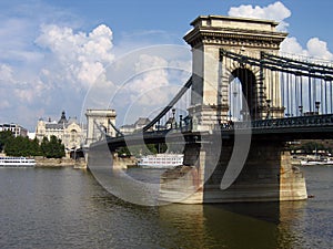 Chain Bridge of Budapest, Hungary