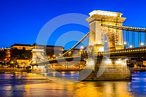 Chain Bridge, Budapest, Hungary