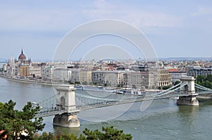 Chain Bridge, Budapest, Hungary