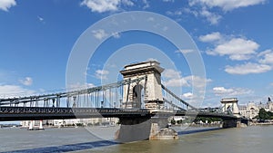 Chain Bridge Budapest Hungary