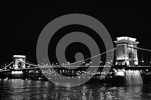 The Chain Bridge in Budapest