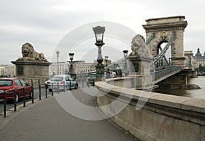 Chain Bridge in Budapest