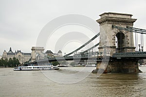 Chain Bridge in Budapest