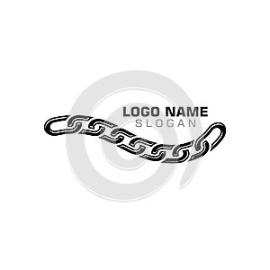 Chain Business Logo abstract unity vector design template