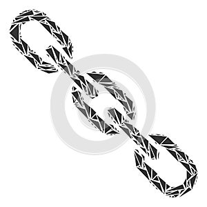 Chain Mosaic of Triangles