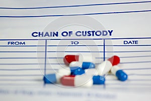 Chain of custody photo