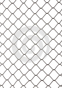 Chain Fence, Iron wire fence.
