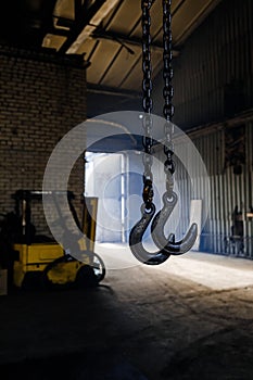 Chain hook of electric hoist