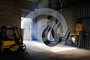 Chain hook of electric hoist