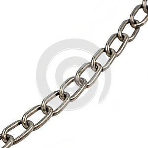 Chain isolated on white background