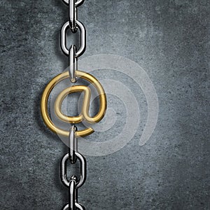 Chain link email