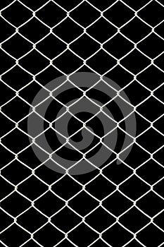 Chain link fence