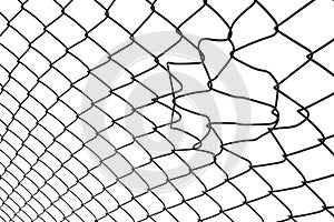 Chain-link fence