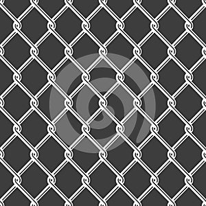 Chain link fence background