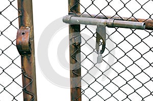 Chain-Link Fence Gate photo