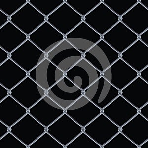 Chain Link Fence Vector