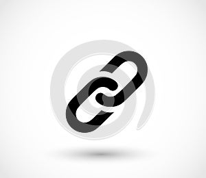 Chain, link icon vector