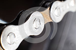 Chain link, macro, industry, bicycle chain