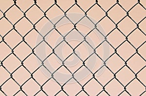 Chain Link on Pink