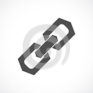 Chain link vector icon