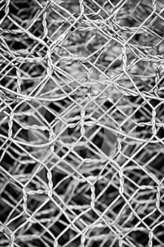 Chain link wire fence for texture background