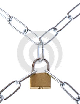 Chain and lock