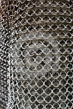 Chain mail armour structure