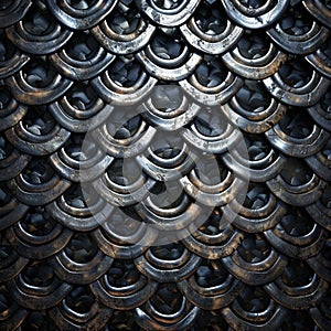 Chain Mail Texture, Chain Armour Hauberk Background, Medieval Knight Chainmail