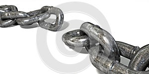 Chain Missing Link Apart