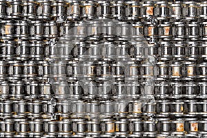 Chain for motor bike and bicycle background