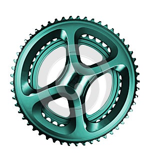 Chain Rings isolated on white