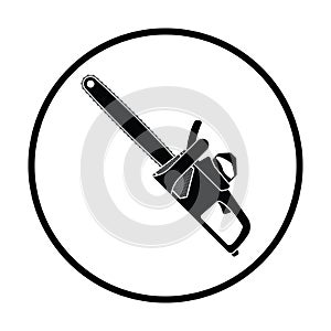 Chain saw icon