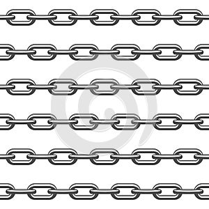 Chain seamless pattern.