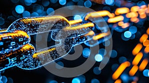 Chain security system technology. Generative Ai