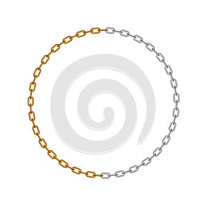 Chain in shape of circle