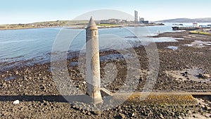Chaine Memorial Tower Giants Pencil Larne Harbour Antrim Northern Ireland