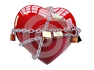 Chained heart