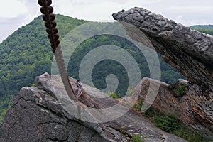 Chained Rock in Pineville Kentucky photo