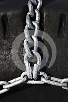 Chains on a Tire