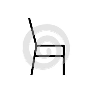 chair icon vector