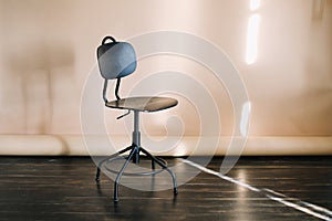 A chair isolated on light background. Series of furniture.