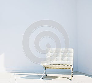 Chair in modern comfortable interior