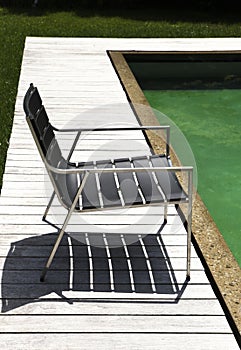 Chair by the pool