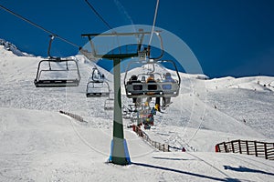 Chairlift from Formigal.