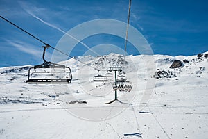 Chairlift from Formigal.